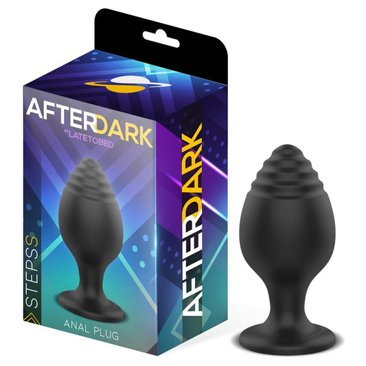 AFTERDARK - STEPS PLUG ANAL SILICONA TALLA S 6 CM X 3 CM