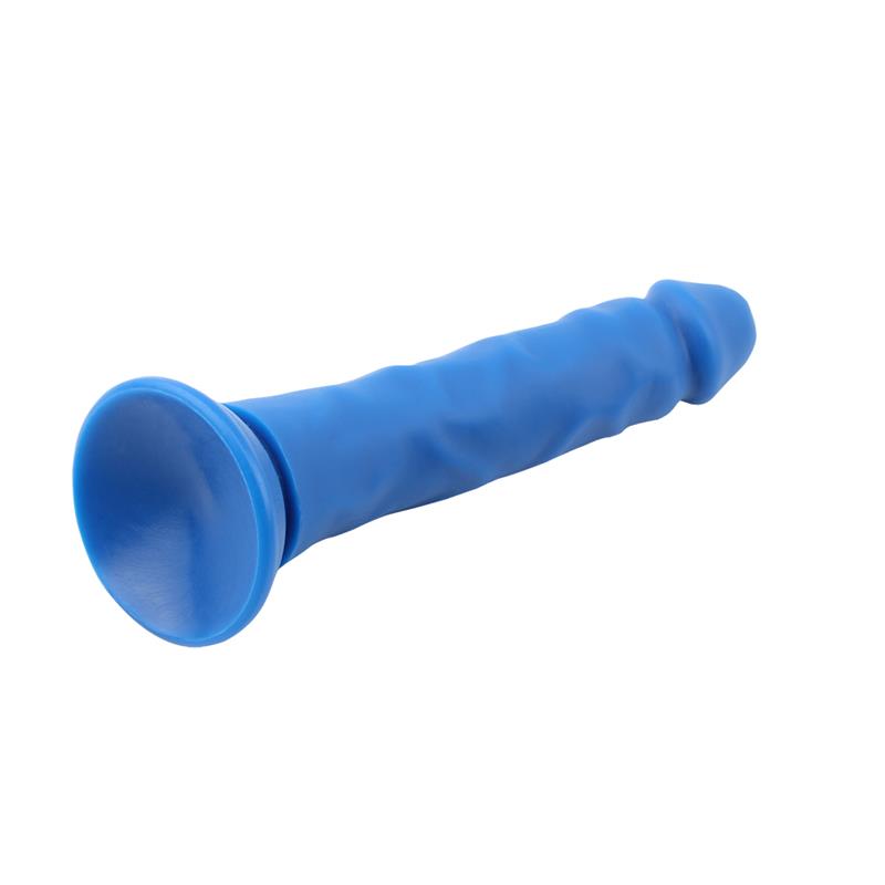 CHISA - STEVEN.R DILDO SILICONA LÍQUIDA AZUL 22.5CM