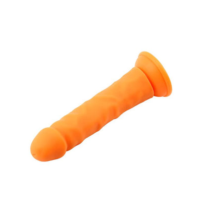 CHISA - STEVEN.R DILDO SILICONA LIQUIDA NARANJA 22.5CM