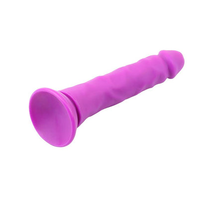 CHISA - STEVEN.R DILDO SILICONA LIQUIDA PURPURA 22.5CM