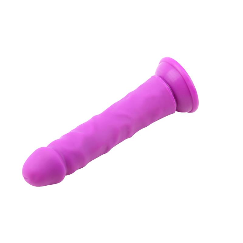 CHISA - STEVEN.R DILDO SILICONA LIQUIDA PURPURA 22.5CM