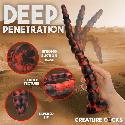 CREATURE COCKS - STINGER DILDO 37 CM SILICONA