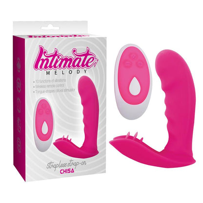 CHISA - STRAPLESS STRAP ON ESTIMULADOR CON CONTROL REMOTO