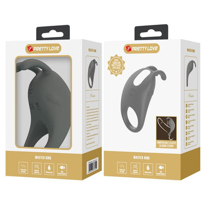 PRETTYLOVE - STRATUS ANILLO PARA EL PENE CON VIBRACIÓN