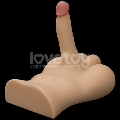 LOVETOY - STREETGIRLS 15 MASTURBADOR CON DILDO ARTICULABLE