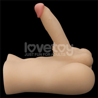 LOVETOY - STREETGIRLS 15 MASTURBADOR CON DILDO ARTICULABLE