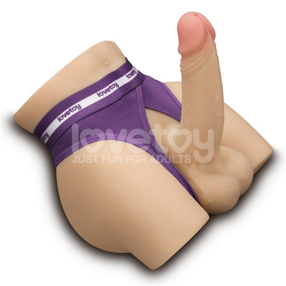 LOVETOY - STREETGIRLS 15 MASTURBADOR CON DILDO ARTICULABLE
