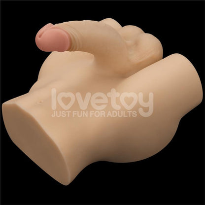 LOVETOY - STREETGIRLS 15 MASTURBADOR CON DILDO ARTICULABLE