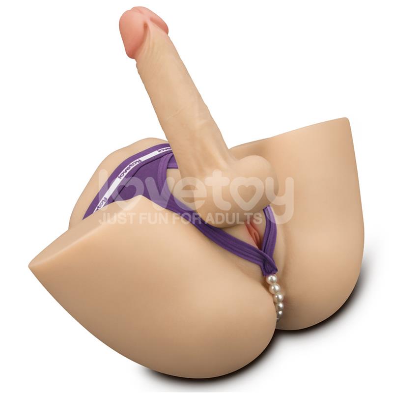 LOVETOY - STREETGIRLS 17 MASTURBADOR CON DILDO ARTICULABLE