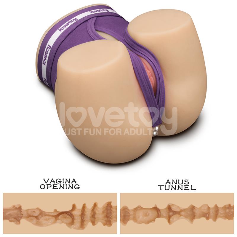 LOVETOY - STREETGIRLS MASTURBADOR DUAL CON MOTOR SENSATION PULSE
