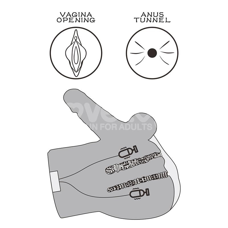 LOVETOY - STREETGIRLS MASTURBADOR DUAL MOTOR SENSATION PULSE