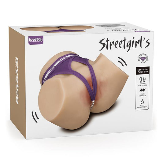 LOVETOY - STREETGIRLS MASTURBADOR DUAL MOTOR SENSATION PULSE