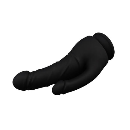 CHISA - STRIPPER DILDO SILICONA LÍQUIDA 8.5 - 21.5CM NEGRO