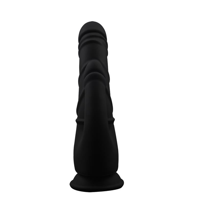 CHISA - STRIPPER DILDO SILICONA LÍQUIDA 8.5 - 21.5CM NEGRO