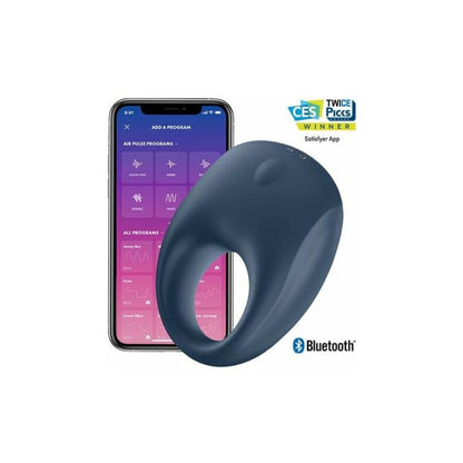 SATISFYER - STRONG ONE ANILLO VIBRADOR PARA EL PENE CON APP SATISFYER CONNECT