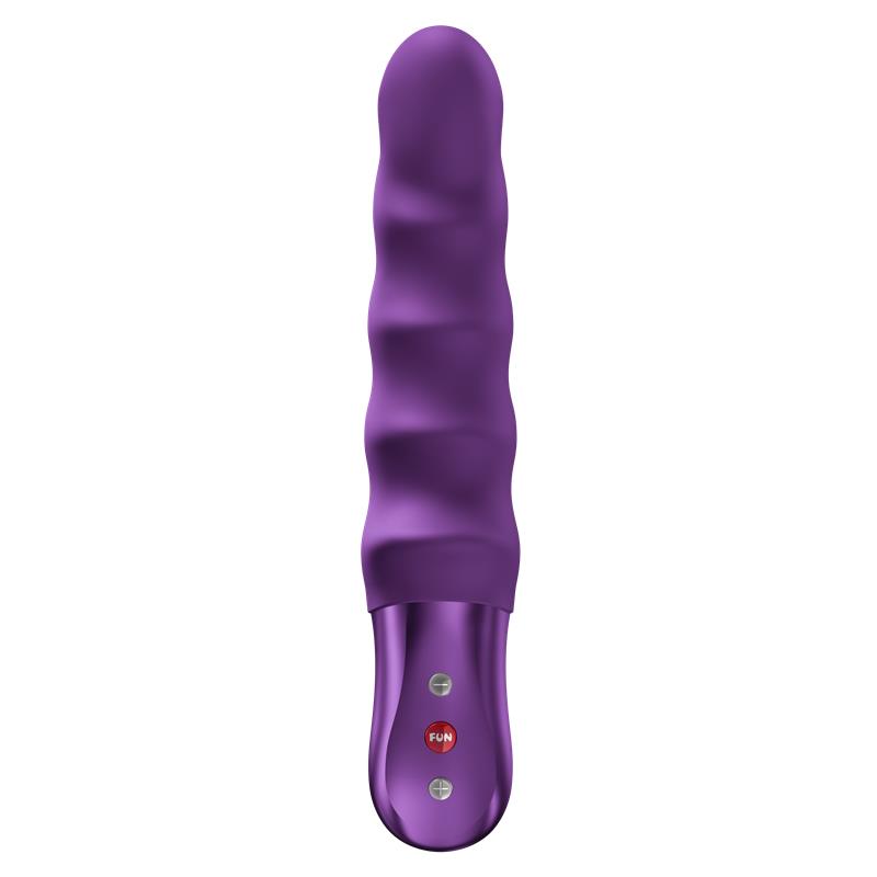 FUN FACTORY - STRONIC SURF VIBRADOR CON THRUSTING Y PULSACION DARK VIOLET