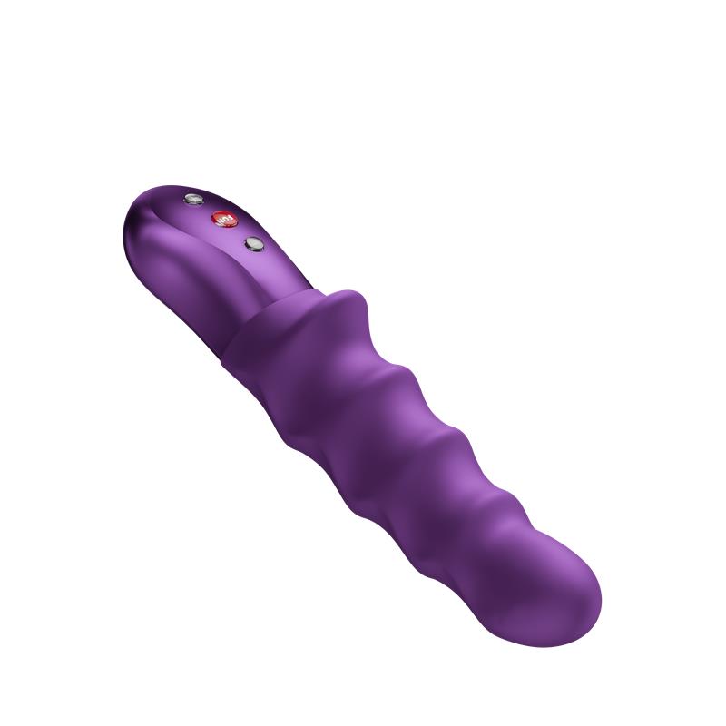 FUN FACTORY - STRONIC SURF VIBRADOR CON THRUSTING Y PULSACION DARK VIOLET