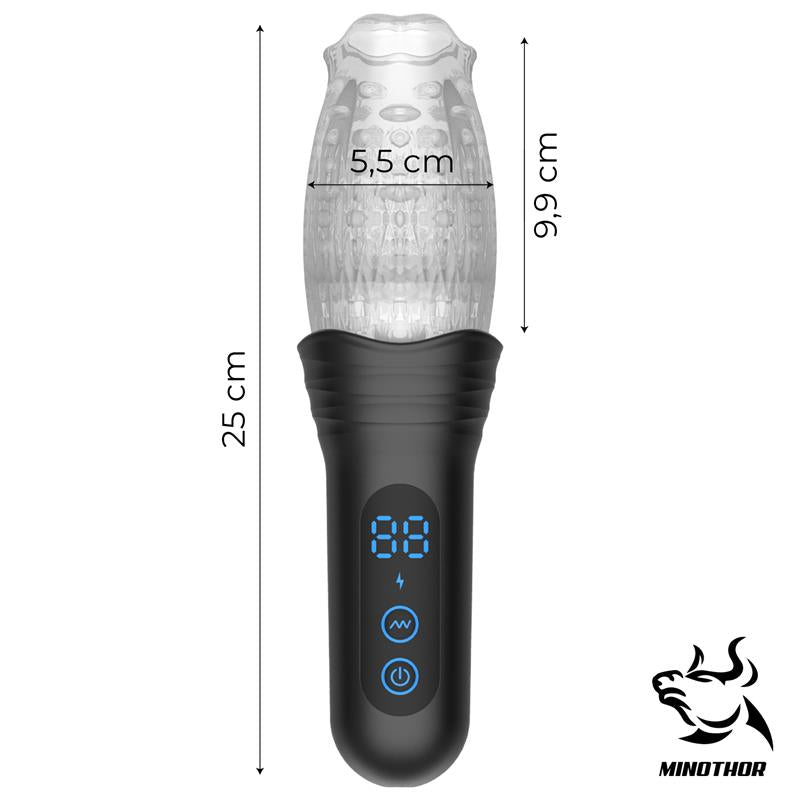 MINOTHOR - SUBAZ MASTURBADOR MASCULINO CON THRUSTING Y ROTACIÓN 360º
