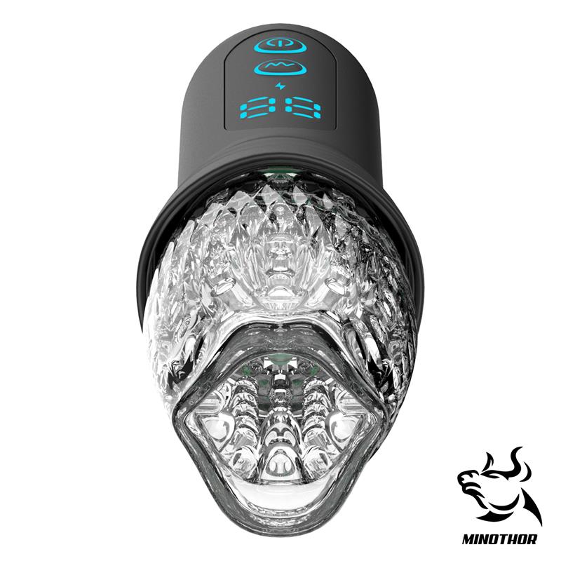 MINOTHOR - SUBAZ MASTURBADOR MASCULINO CON THRUSTING Y ROTACIÓN 360º