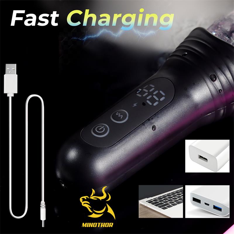 MINOTHOR - SUBAZ MASTURBADOR MASCULINO CON THRUSTING Y ROTACIÓN 360º