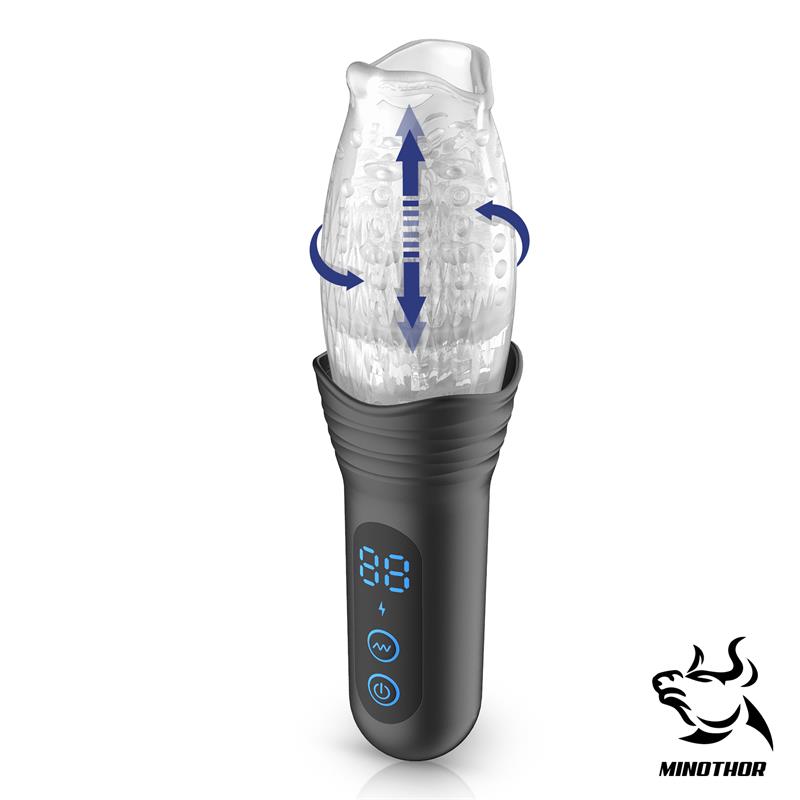 MINOTHOR - SUBAZ MASTURBADOR MASCULINO CON THRUSTING Y ROTACIÓN 360º
