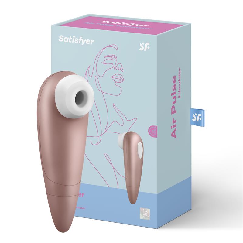SATISFYER - SUCCIONADOR DE CLÍTORIS 1 NEXT GEN ORO ROSA