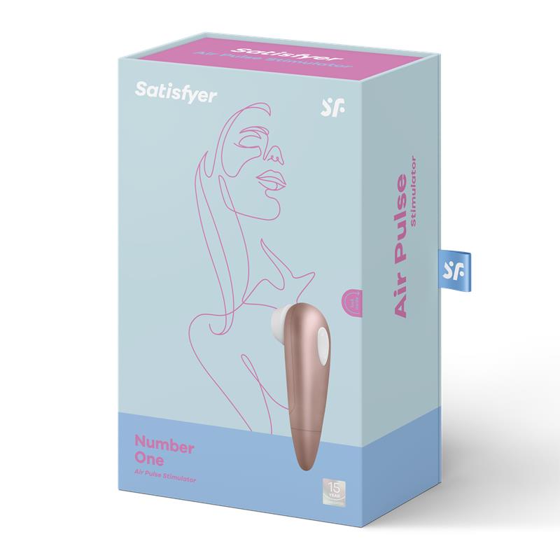 SATISFYER - SUCCIONADOR DE CLÍTORIS 1 NEXT GEN ORO ROSA