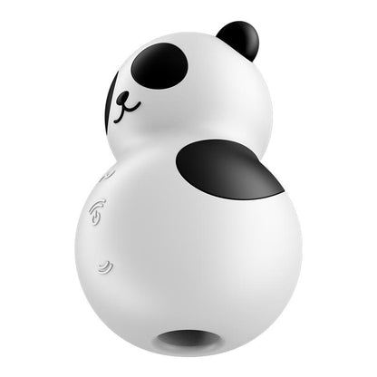 SATISFYER - POCKET PANDA ESTIMULADOR & VIBRADOR BLANCO Y NEGRO