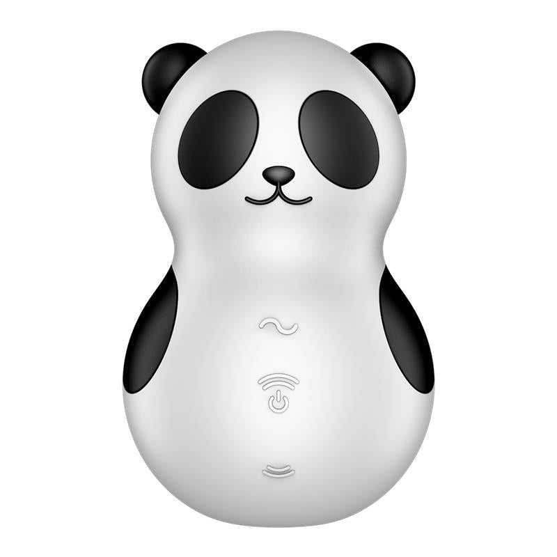 SATISFYER - SUCCIONADOR DE CLÍTORIS CON VIBRACIÓN POCKET PANDA