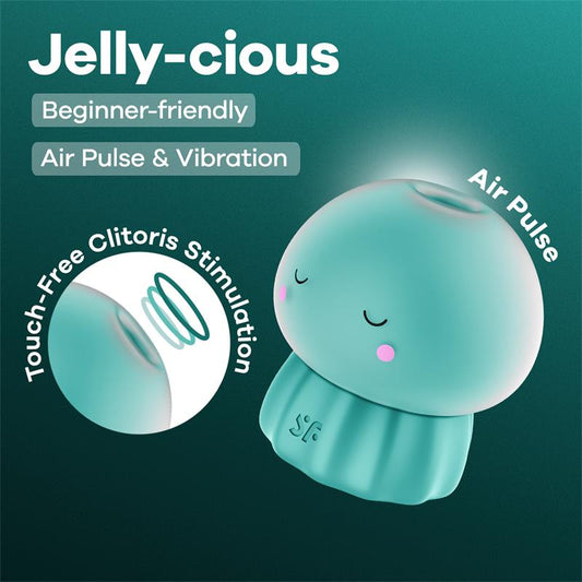 SATISFYER - SUCCIONADOR DE CLÍTORIS JELLY-CIOUS