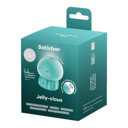 SATISFYER - SUCCIONADOR DE CLÍTORIS JELLY-CIOUS
