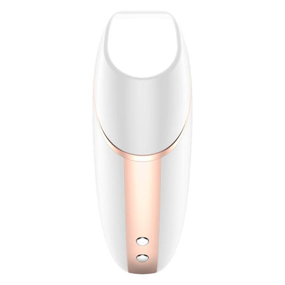 SATISFYER - SUCCIONADOR DE CLÍTORIS LOVE TRIANGLE BLANCO