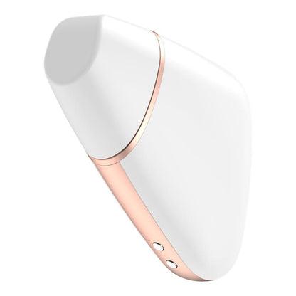 SATISFYER - SUCCIONADOR DE CLÍTORIS LOVE TRIANGLE BLANCO