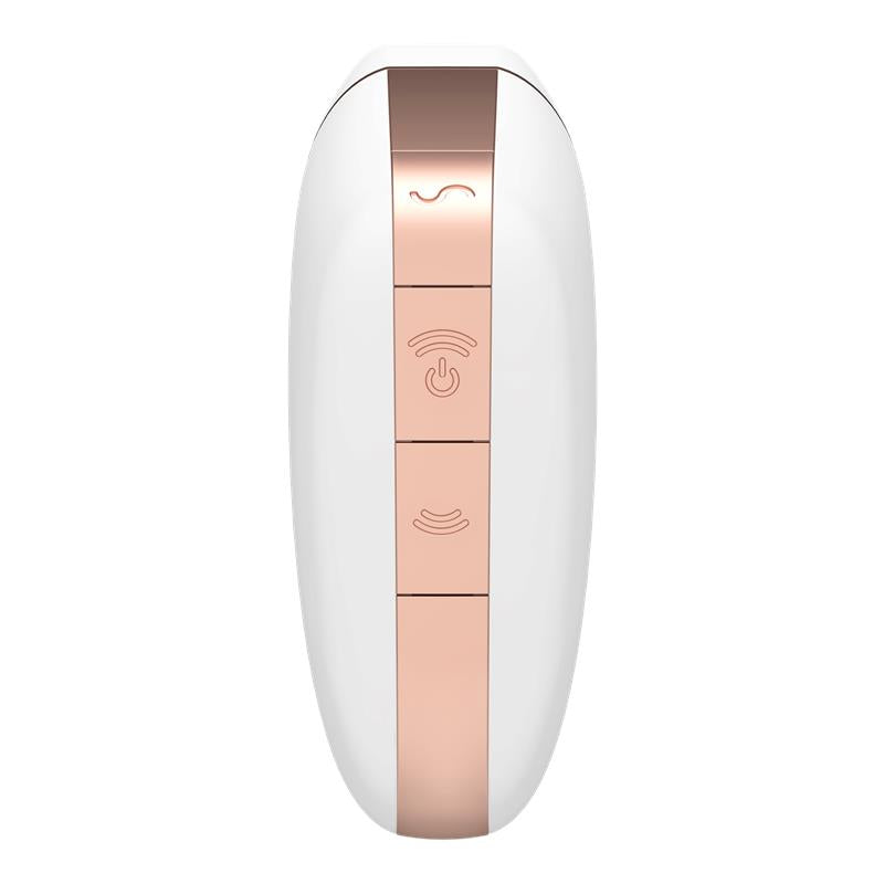 SATISFYER - SUCCIONADOR DE CLÍTORIS LOVE TRIANGLE BLANCO