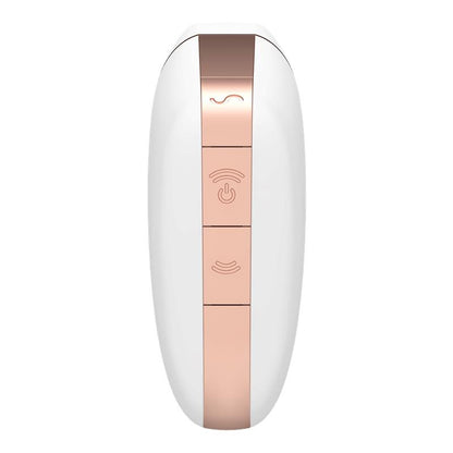SATISFYER - SUCCIONADOR DE CLÍTORIS LOVE TRIANGLE BLANCO