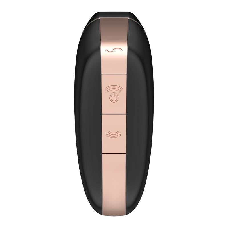 SATISFYER - SUCCIONADOR DE CLÍTORIS LOVE TRIANGLE NEGRO