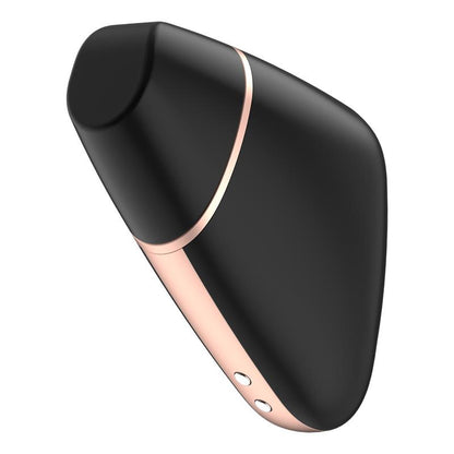 SATISFYER - SUCCIONADOR DE CLÍTORIS LOVE TRIANGLE NEGRO