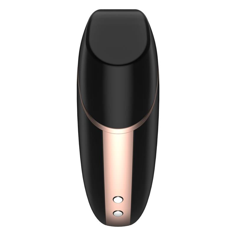 SATISFYER - SUCCIONADOR DE CLÍTORIS LOVE TRIANGLE NEGRO