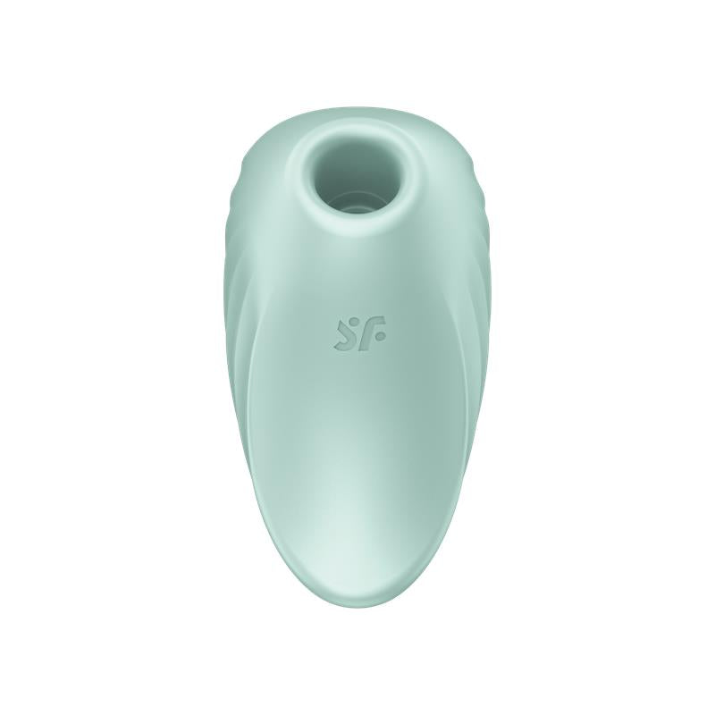 SATISFYER - SUCCIONADOR DE CLÍTORIS PEARL DRIVER MINT