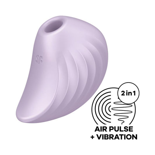 SATISFYER - SUCCIONADOR DE CLÍTORIS PEARL DRIVER VIOLET
