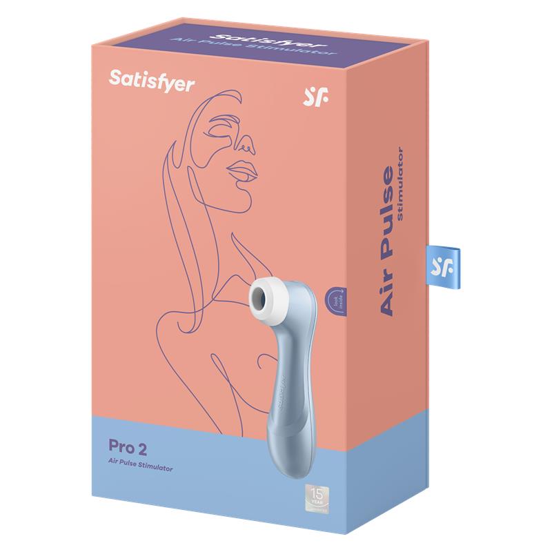 SATISFYER - SUCCIONADOR DE CLÍTORIS PRO 2 NEXT GEN AZUL