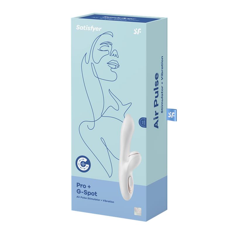 SATISFYER - SUCCIONADOR DE CLÍTORIS PRO G-SPOT RABBIT