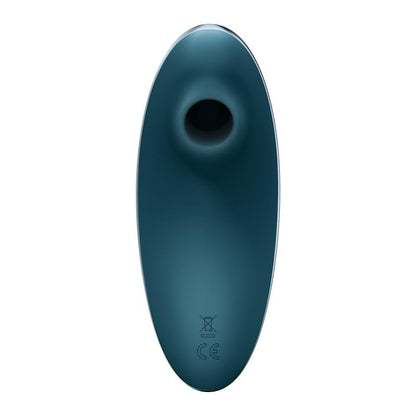 SATISFYER - ESTIMULADOR CLITORIDIANO POR SUCÇÃO E VIBRAÇÃO VULVA LOVER 1 AZUL