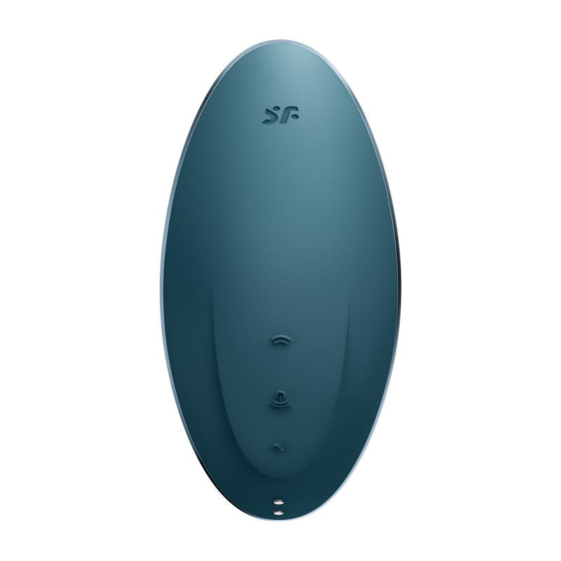 SATISFYER - SUCCIONADOR DE CLÍTORIS Y VIBRACIÓN VULVA LOVER 1 AZUL