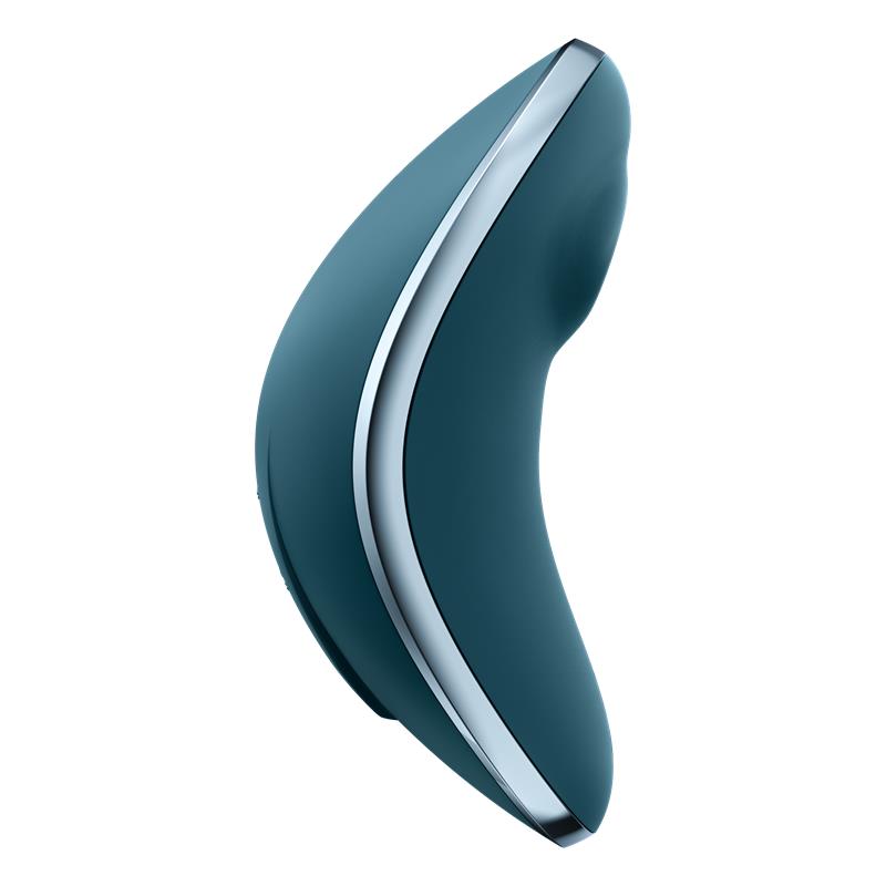 SATISFYER - SUCCIONADOR DE CLÍTORIS Y VIBRACIÓN VULVA LOVER 1 AZUL