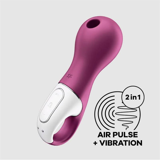 SATISFYER - SUCCIONADOR DE ONDAS LUCKY LIBRA BERRY