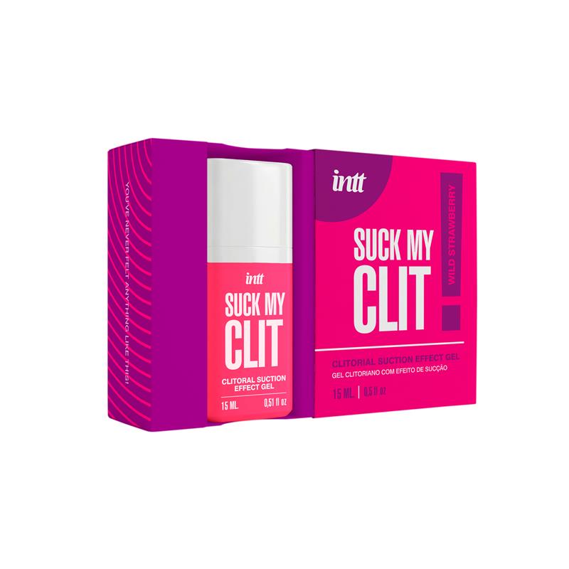 INTT - SUCK MY CLIT FRESA SALVAJE SUCCIÓN GEL