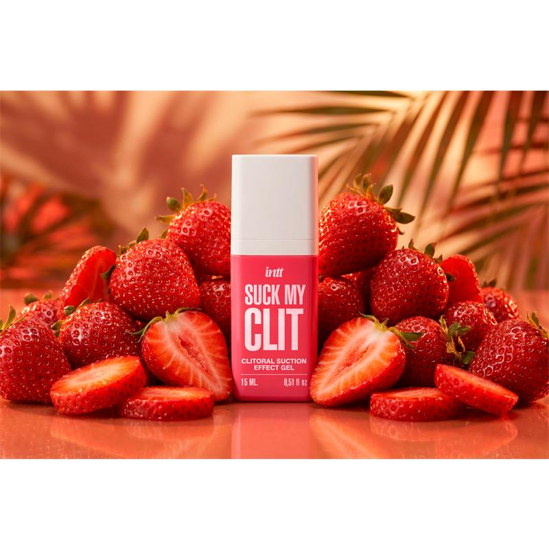 INTT - SUCK MY CLIT FRESA SALVAJE SUCCIÓN GEL