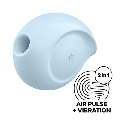 SATISFYER - SUGAR RUSH SUCCIONADOR DE CLÍTORIS Y VIBRACIÓN AZUL