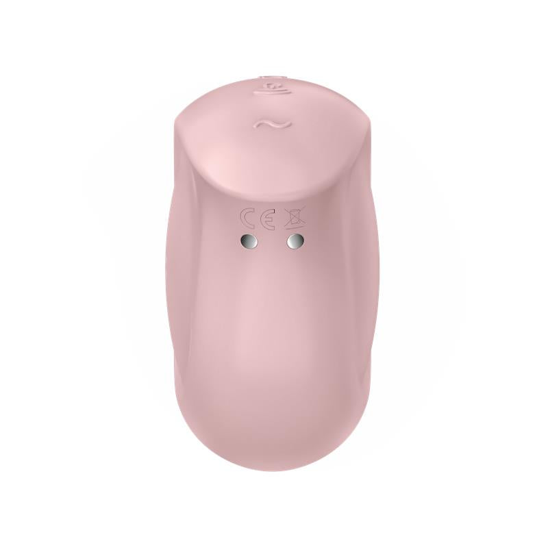 SATISFYER - SUGAR RUSH SUCCIONADOR DE CLÍTORIS Y VIBRACIÓN ROSA